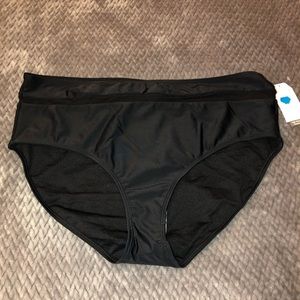 NWT Swim Bottom w/ Sheer Strip B1